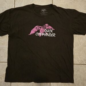 Gildan Black T-Shirt with White Logo